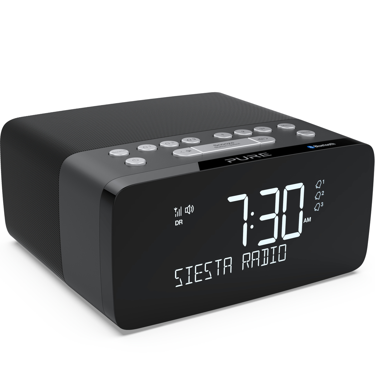 Siesta Charge, Graphite, EU/UK | Alarm Radios | Radios | Audio & HiFi | eleonto - Playground