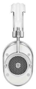 MH40 Over-Ear White Silver