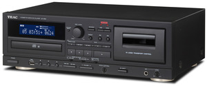 AD-850 CD-player/Cassette/USB Black