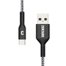 USB-A to USB-C Cable 2m Black