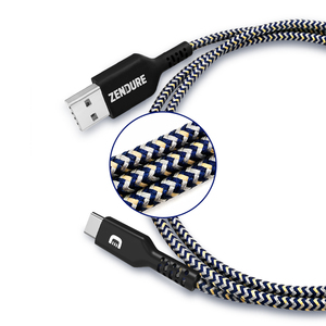 USB-A to USB-C Cable 2m Black