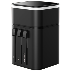 2in1 Univ Travel Quick Charger 18W Black