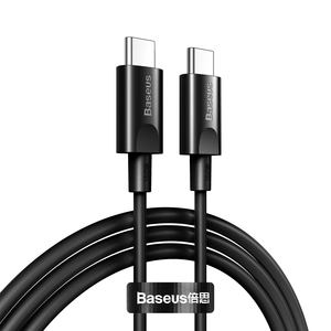 Fast Charging Cable TypeC 100W 1.5m Blk