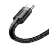 Cafule Cable Type-C 3A 1m Grey/Black