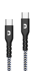 USB-C/USB-C Cable (PD 100W) 1m Black