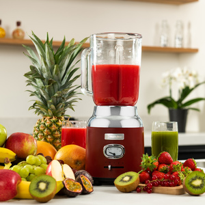 Retro Stand Blender 1.5L Red