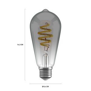 Filament Bulb E27 CCT ST64-Smokey