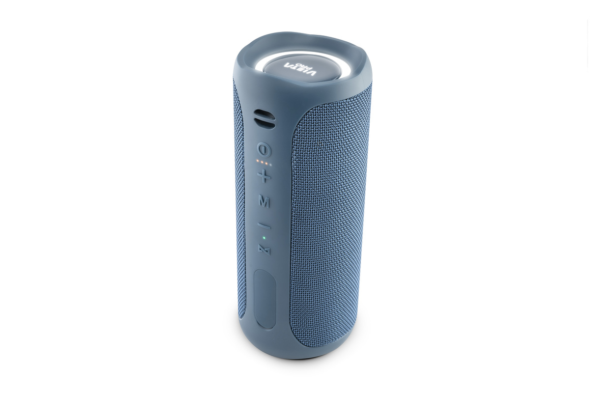 Vieta Pro #Party Portabler Bluetooth Lautsprecher 40W, Blau