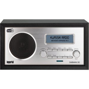 DABMAN 30 Radio Schwarz